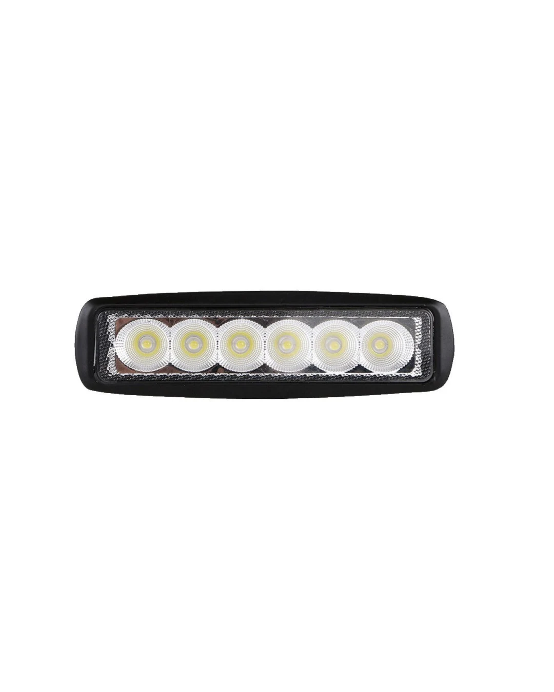 6 LED 18W Халоген Водоустойчива Светлина Работна Лампа 10-30V за Ролбар АТВ, Джип Разпръсната Светлина FLOOD