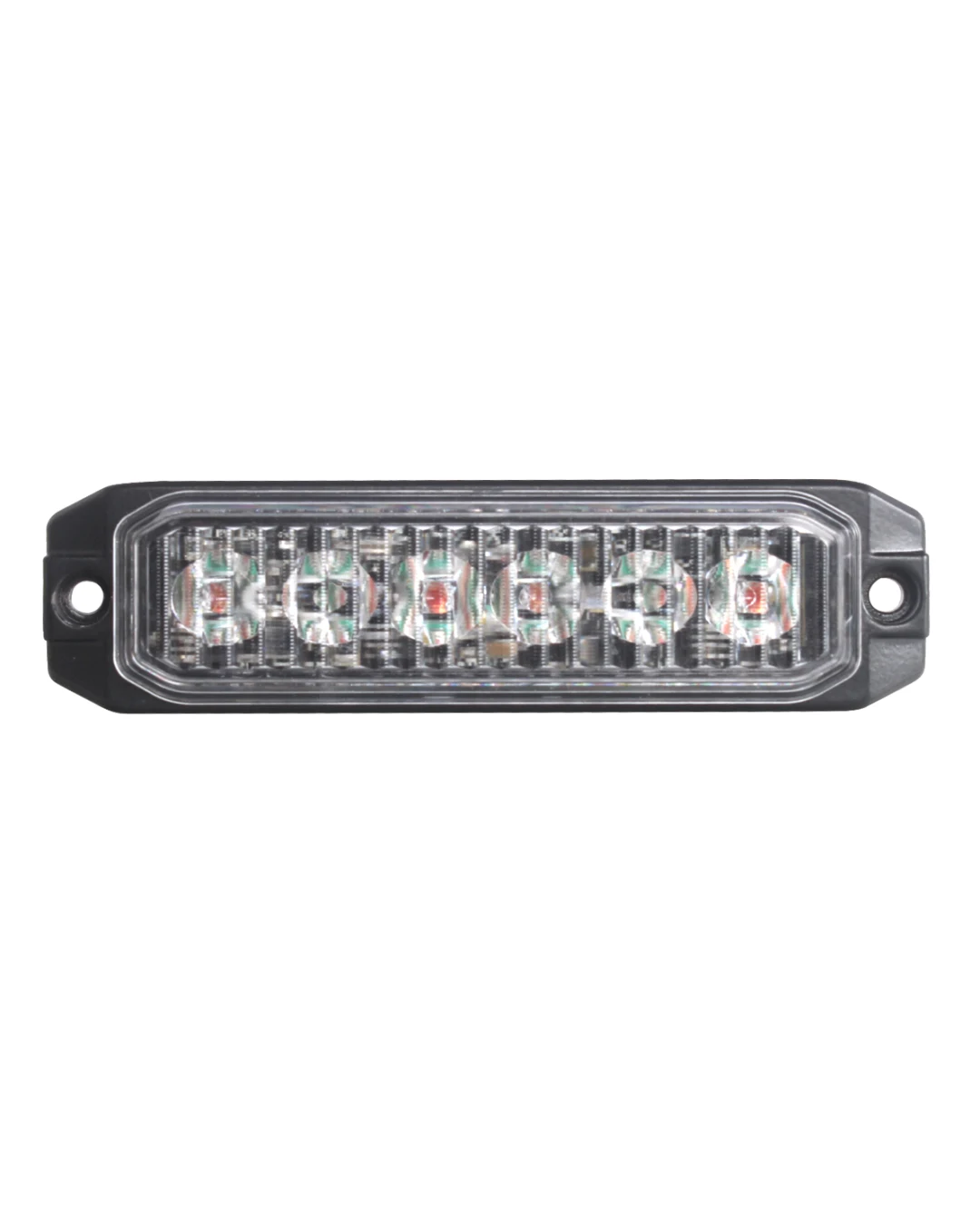 6 LED Блиц Светлина Мигаща Аварийна Лампа За Пътна Помощ Жълта 12V - 24V