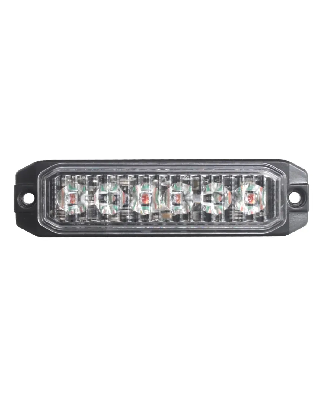 6 LED Блиц Светлина Мигаща Аварийна Лампа За Пътна Помощ Жълта 12V - 24V