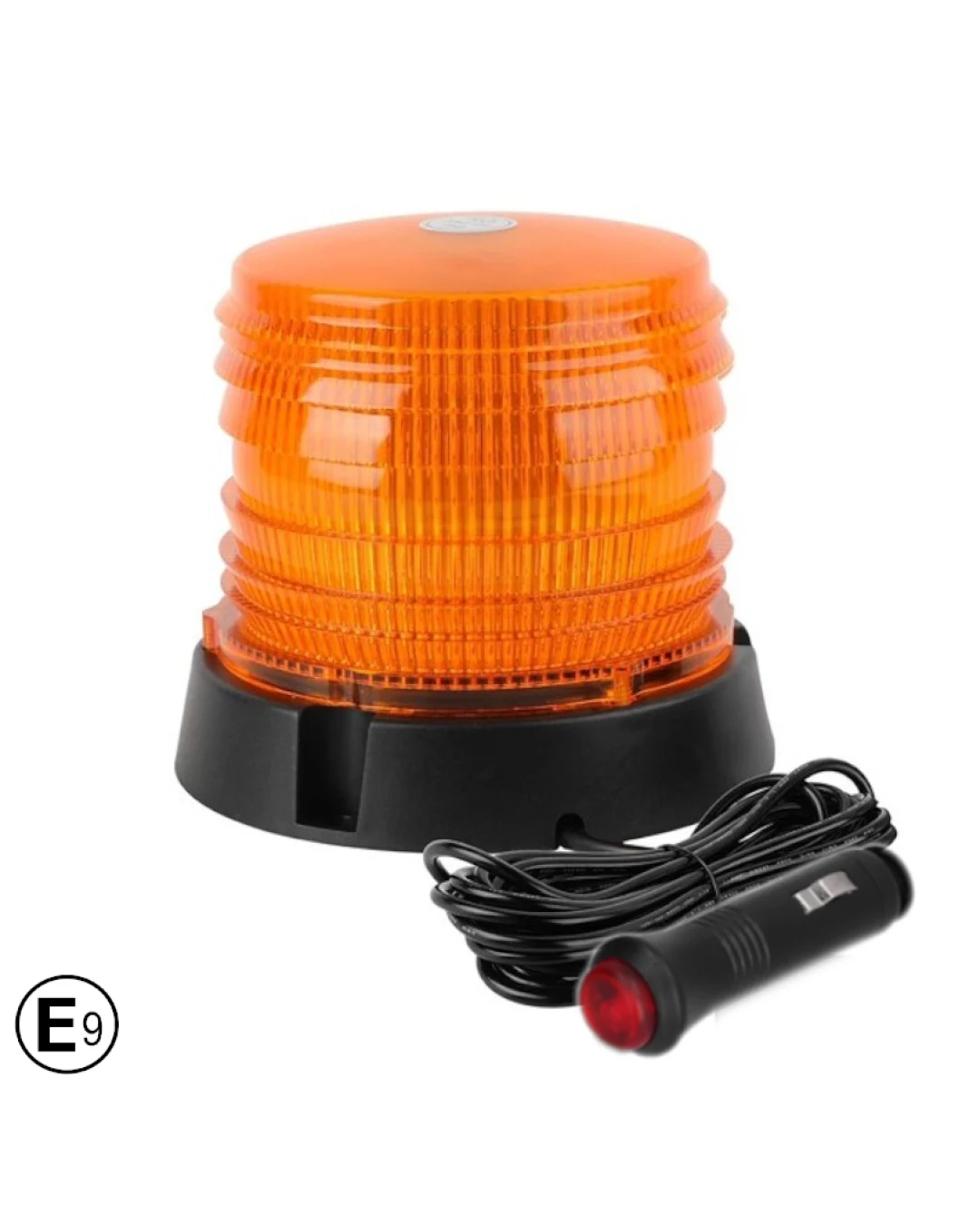 60 LED Лед Сигнална Лампа Аварийна Маяк Буркан 12V 24V С Mагнитно и Болтово Захващане
