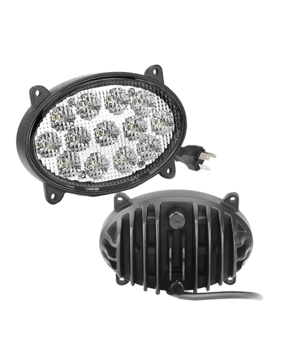 65W LED фар - разпръскваща светлина - подходящ за трактор, комбайн, джип, ATV, камион - светлини за мъгла - 13.5см елипса - 13 ЛЕД диода