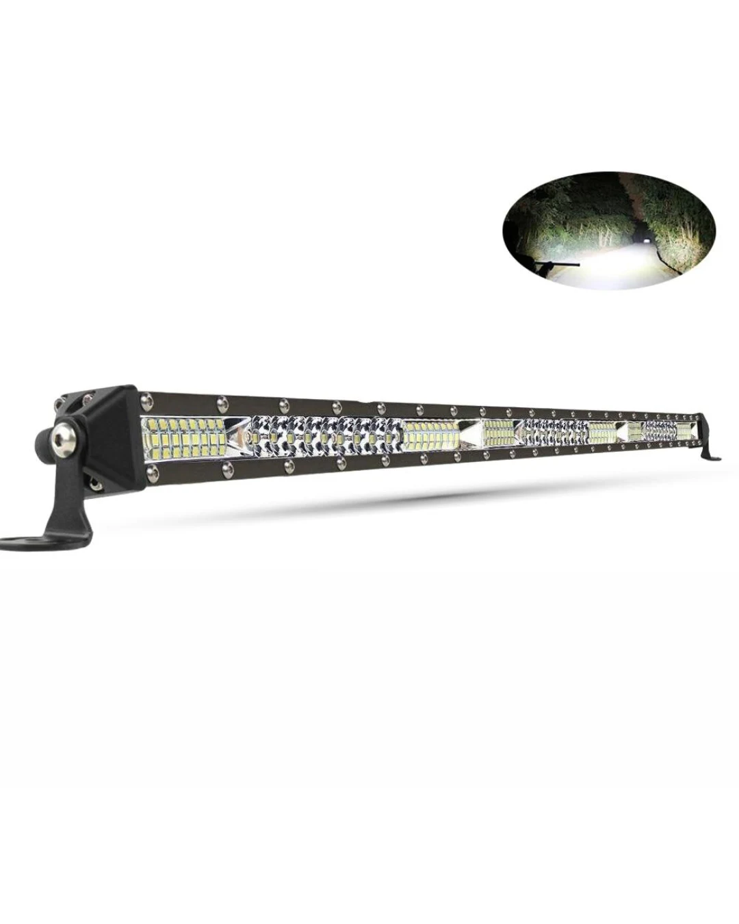 78 см LED Лед Диоден Бар 13500 lm 270W Ултра Тънък, 12-24V Комбинирана Combo - Flood и Spot Светлина