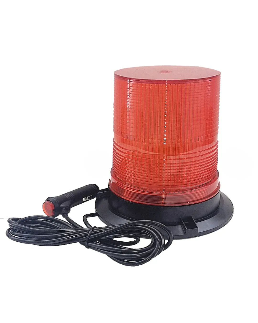 80 LED Лед Сигнална Лампа XL 17cm Аварийна Маяк Буркан 12V 24V С Болтово Захващане