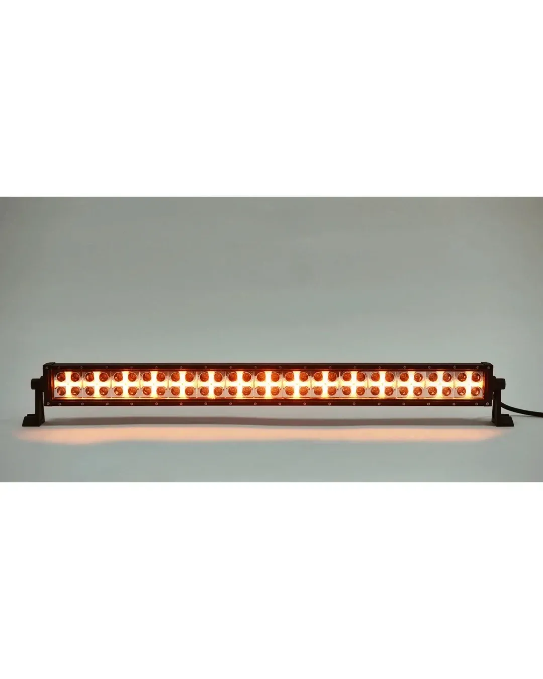 80 См Led Bar Лед Диоден Бар Прожектор Бяла и Оранжева, Жълта Светлина, Блиц, Флаш, CROSS DRL 180W 12V 24V