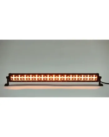 80 См Led Bar Лед Диоден Бар Прожектор Бяла и Оранжева, Жълта Светлина, Блиц, Флаш, CROSS DRL 180W 12V 24V