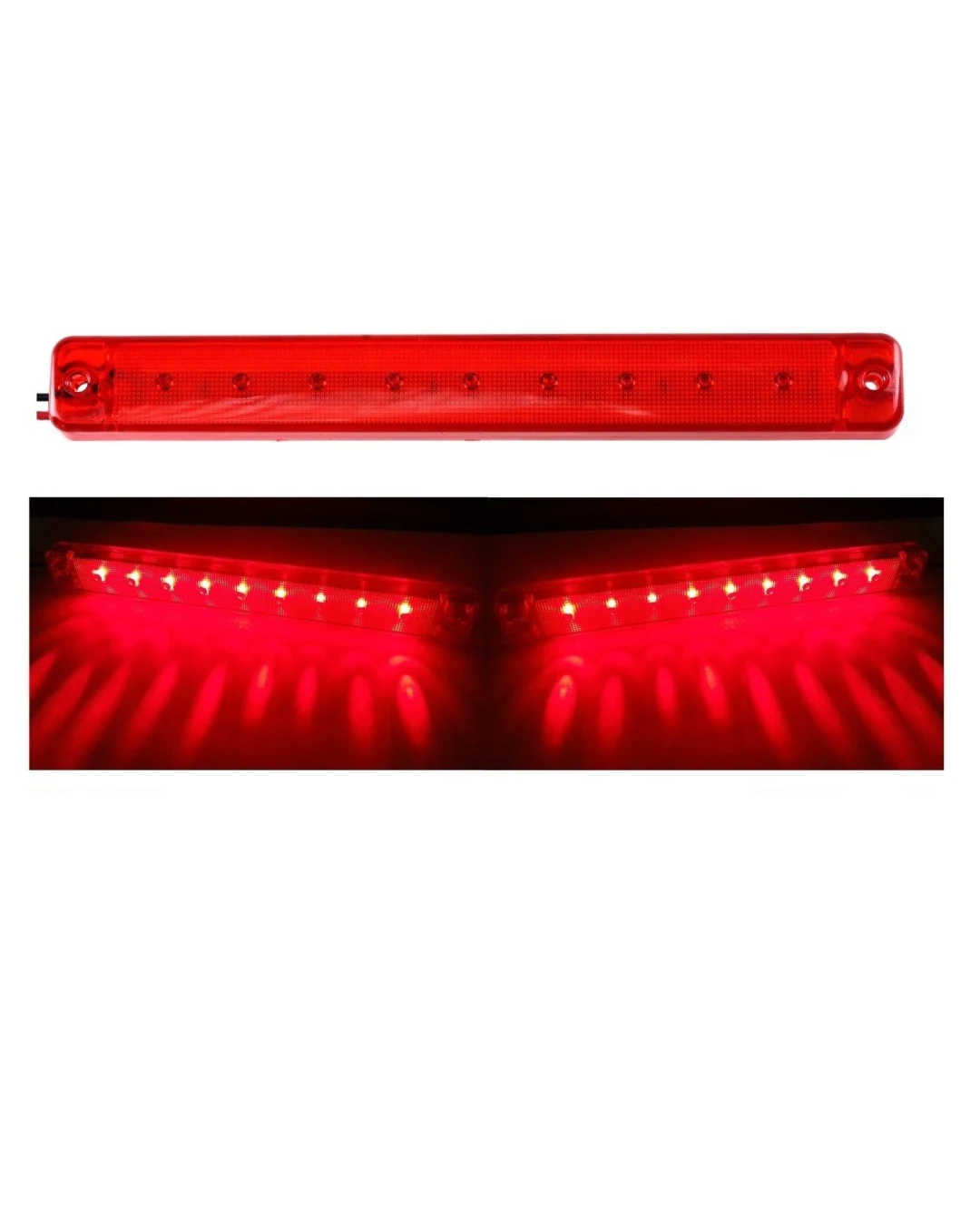 9 LED 12V ЧЕРВЕН МАРКЕР СВЕТОДИОДЕН ГАБАРИТ