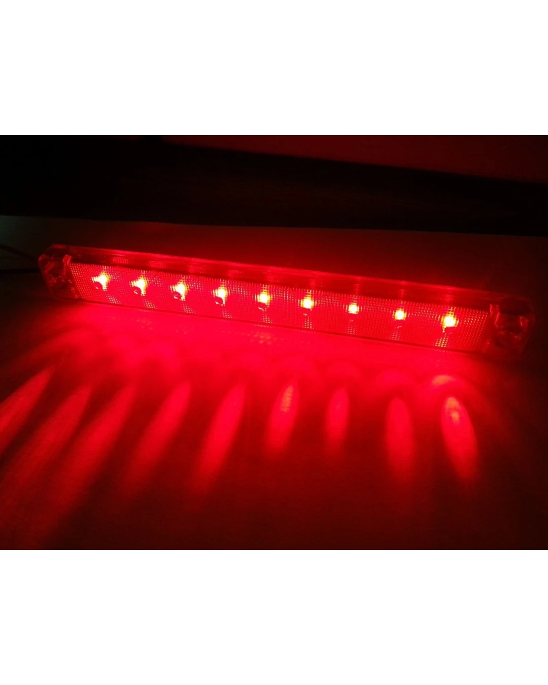 9 LED 24V ЧЕРВЕН МАРКЕР СВЕТОДИОДЕН ГАБАРИТ