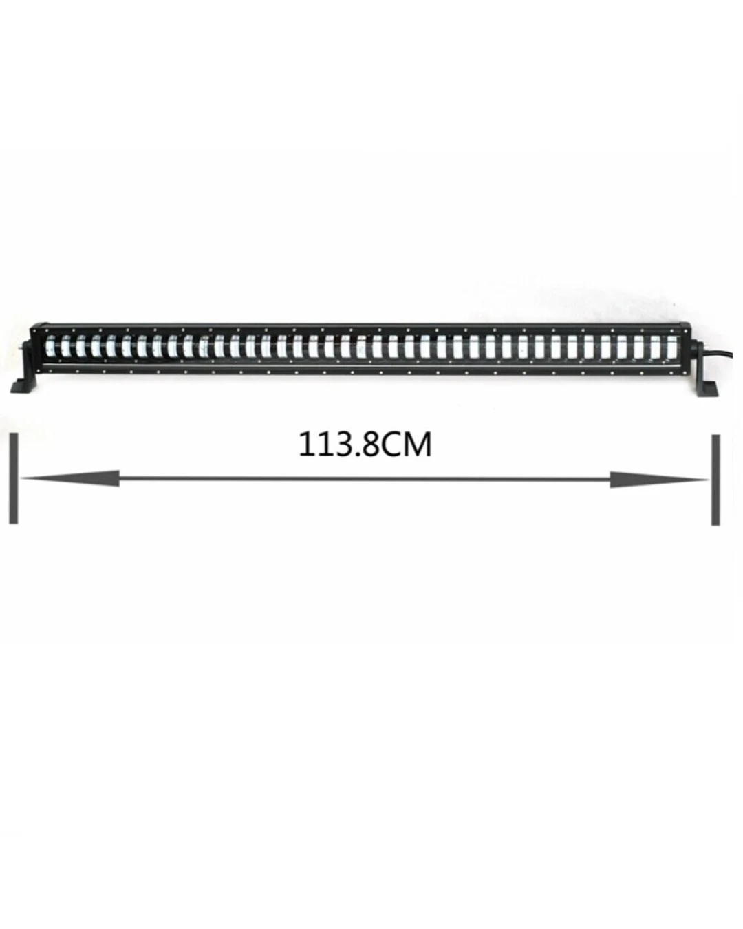 9D 114 СМ Led Bar Лед Бар Hi/Lo Kъси Дълги Водоустойчив Удароустойчив 12V 24V 25600 LМ 320W С Лупи Off-Road Лед Бар За Джип ATV