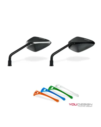 Адаптер капак за огледало BARRACUDA A-VERSION Orange aluminum