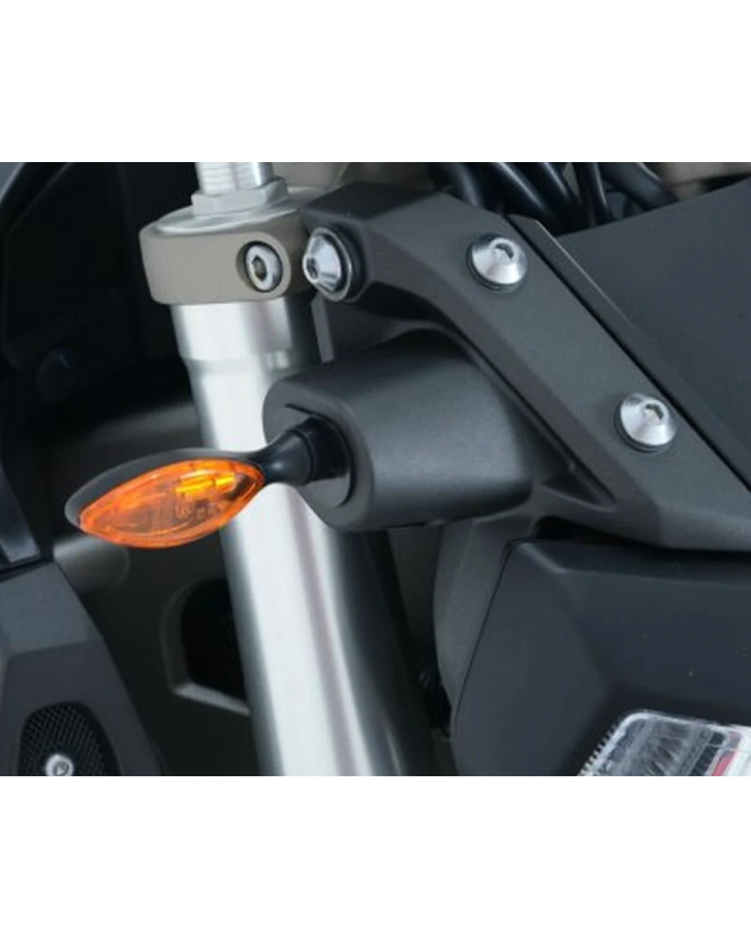 Адаптер за мигачи R&G RACING Front Indicator Adapters Black Yamaha