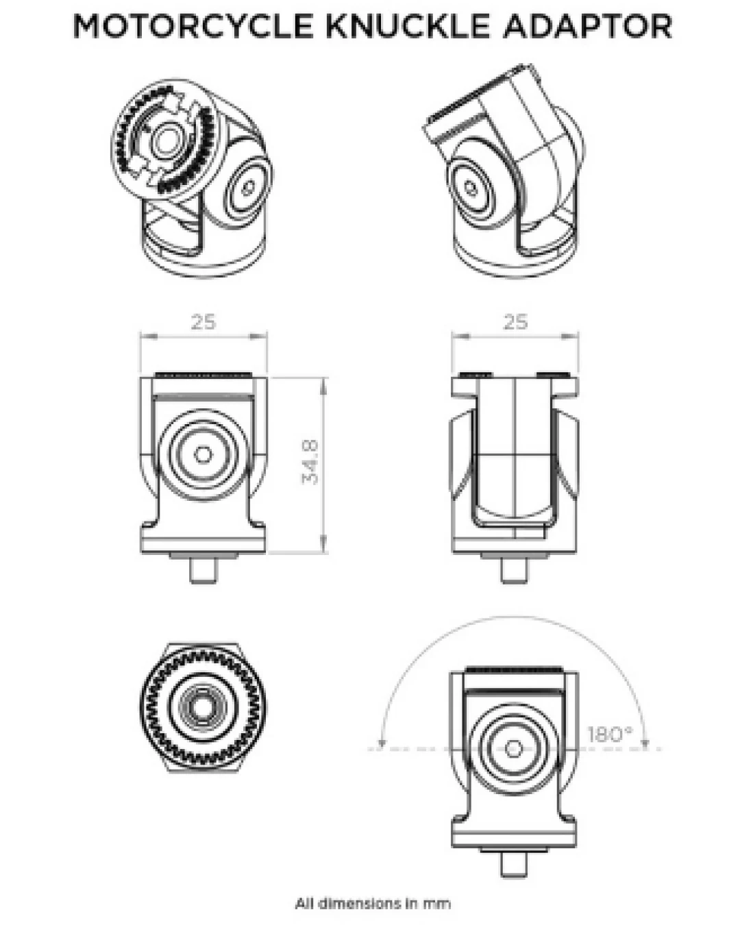 Адаптер за стойка QUAD LOCK