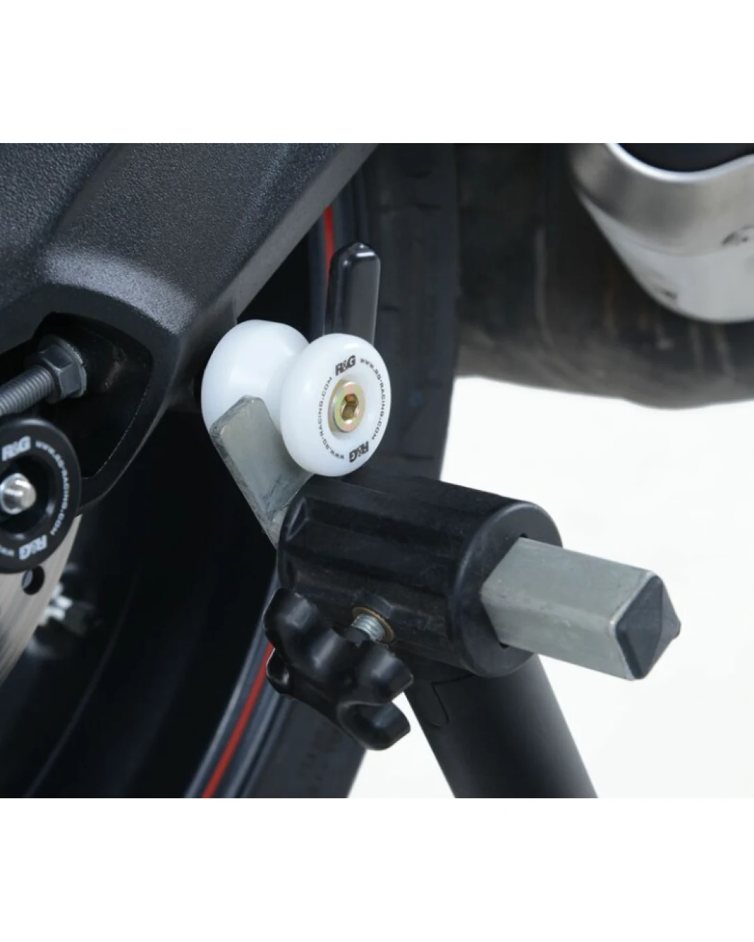 Адаптер за стойка R&G RACING Stand Bobbins Black BMW/Triumph