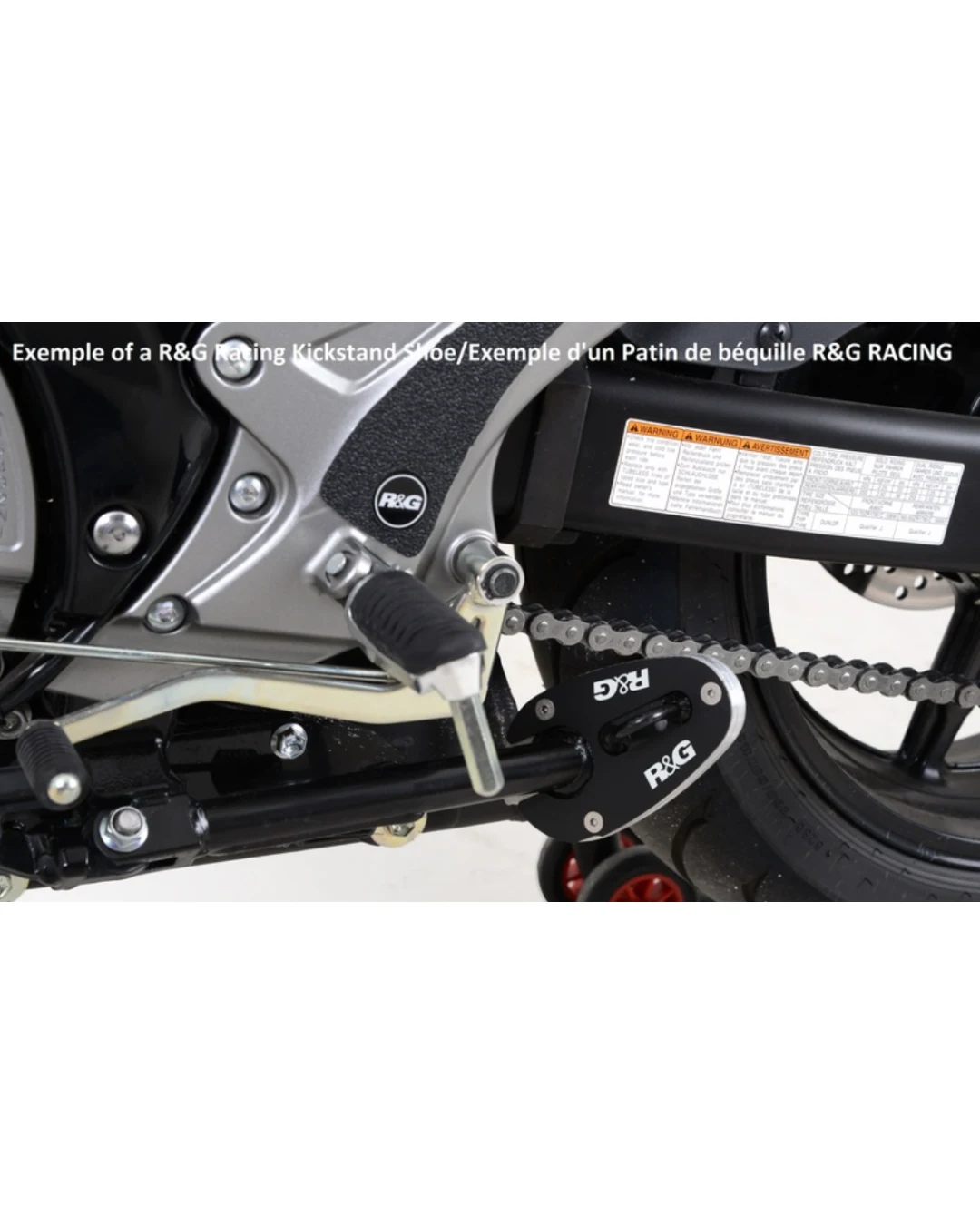Адаптер за странична стойка R&G RACING Kickstand shoe - BMW K1600B