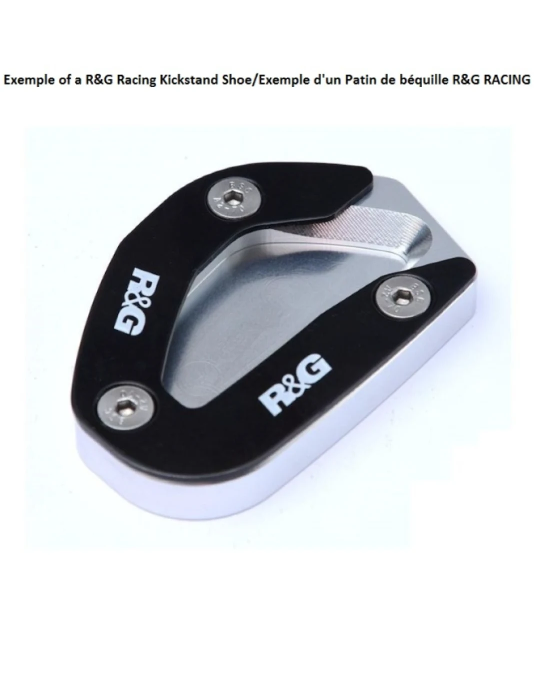 Адаптер за странична стойка R&G RACING Kickstand shoe - BMW K1600B