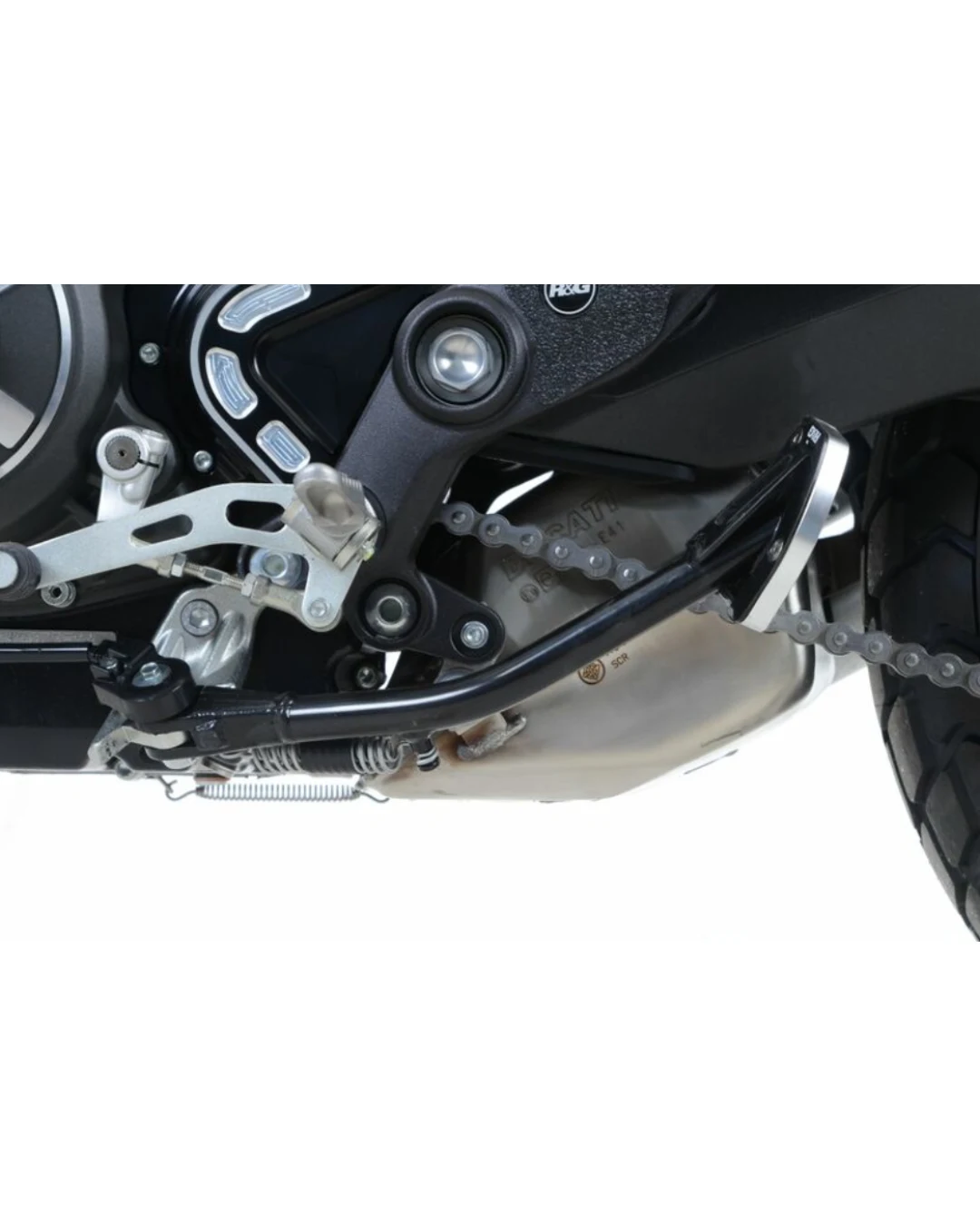 Адаптер за странична стойка R&G RACING Kickstand shoe - Ducati Multistrada 1200 10-16