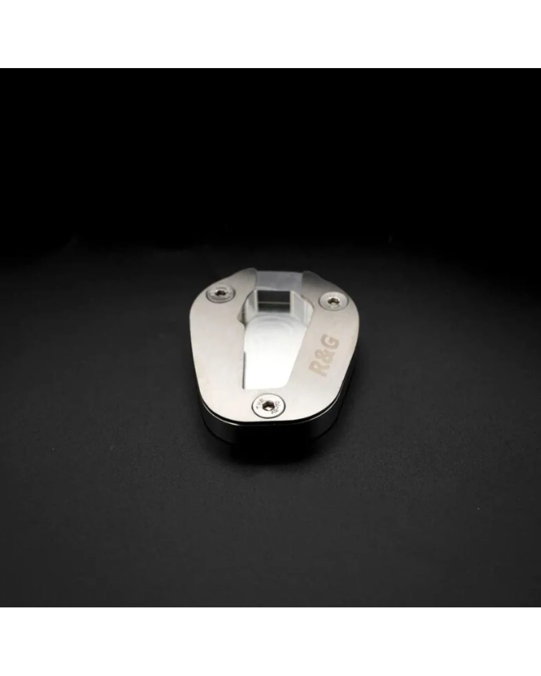 Адаптер за странична стойка R&G RACING Kickstand Shoe - Silver Honda CBR1000RR-R