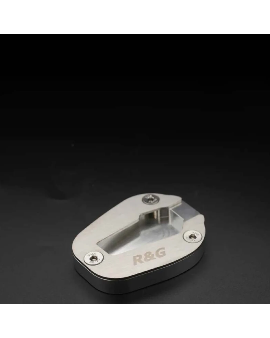 Адаптер за странична стойка R&G RACING Kickstand Shoe - Silver Honda CBR1000RR-R