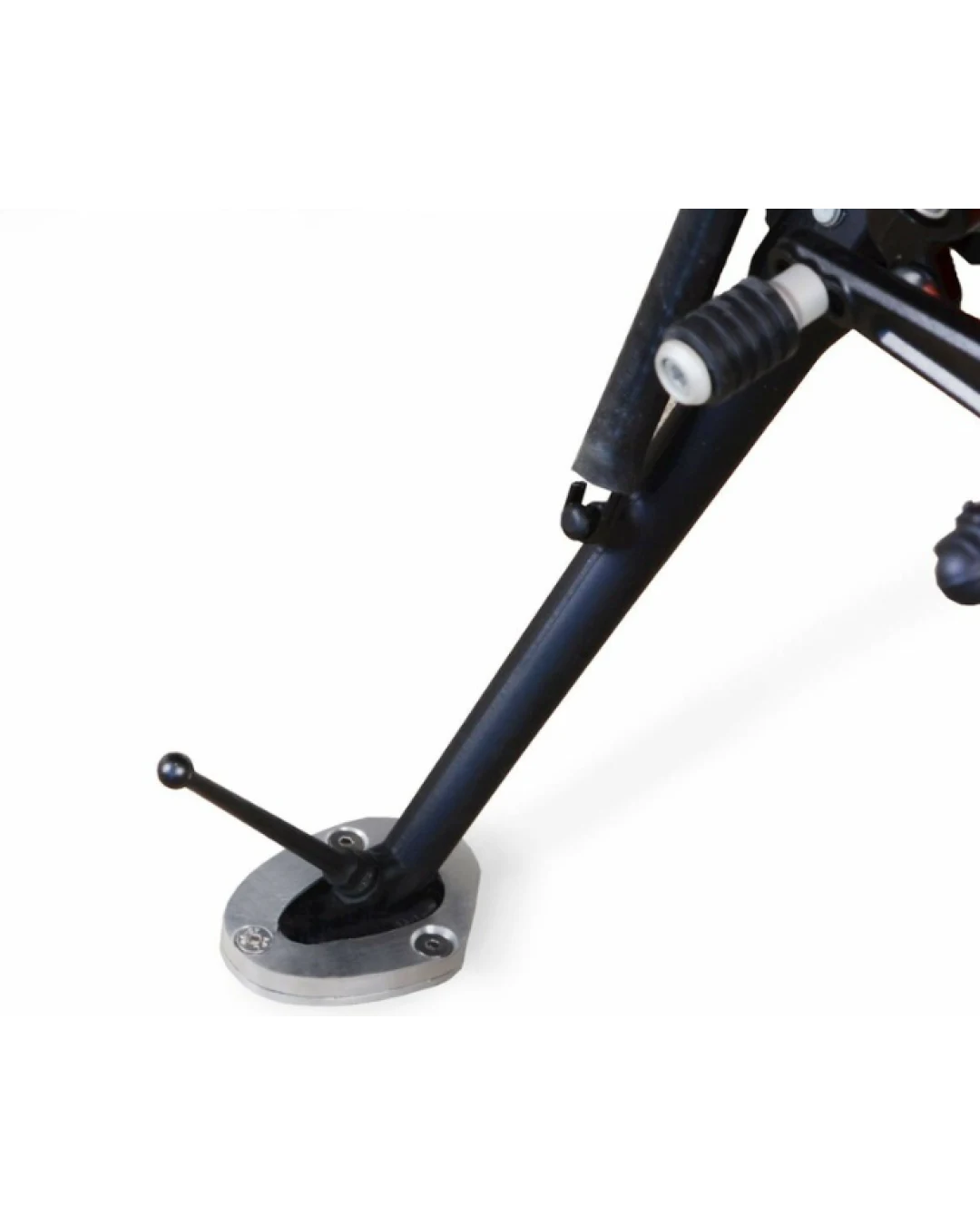Адаптер за странична стойка R&G RACING Side Stand Shoe Silver KTM 1290 Super Duke GT 19-21