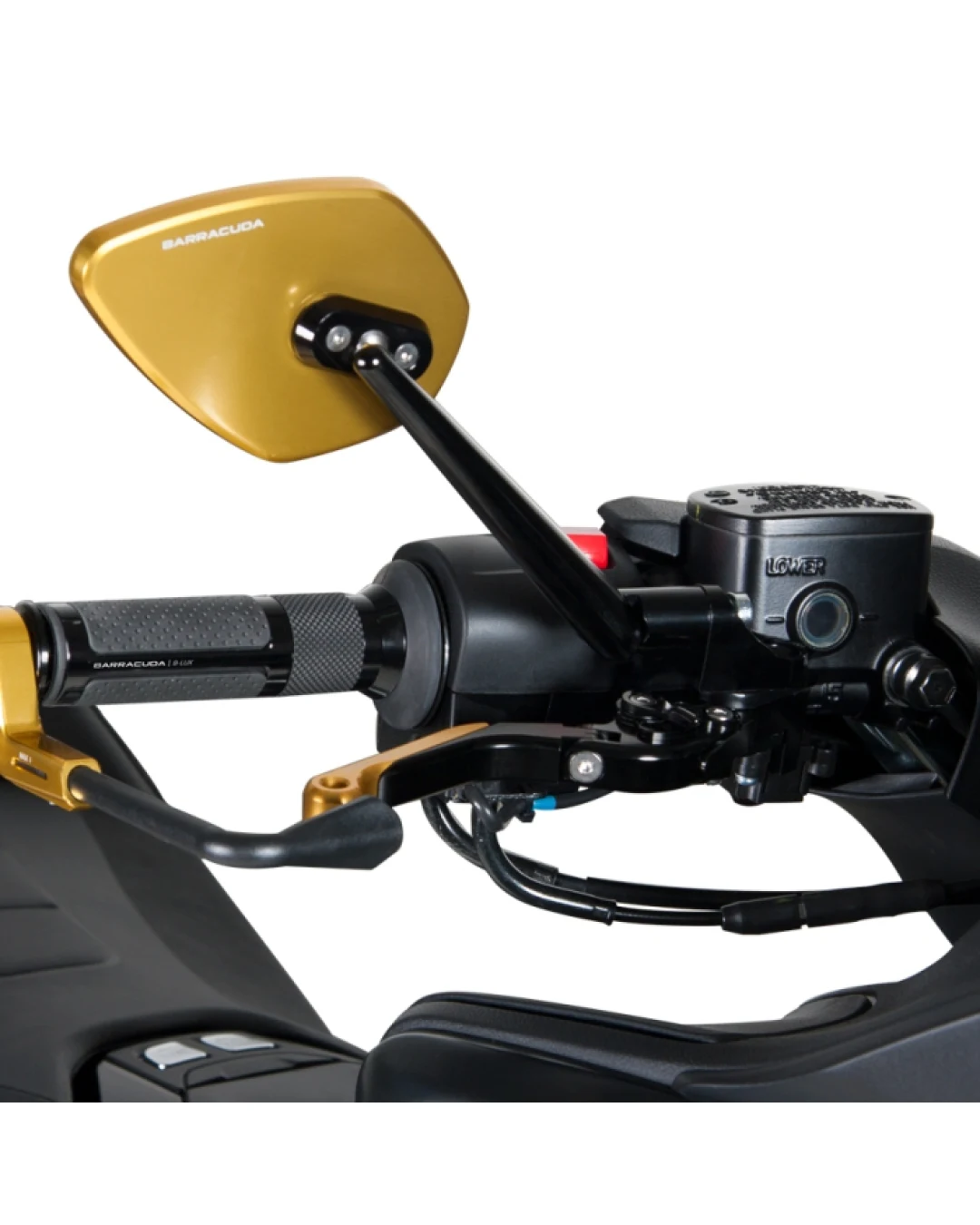 Адаптери за огледала на ръкохватката BARRACUDA Yamaha T-MAX (2008-2021)
