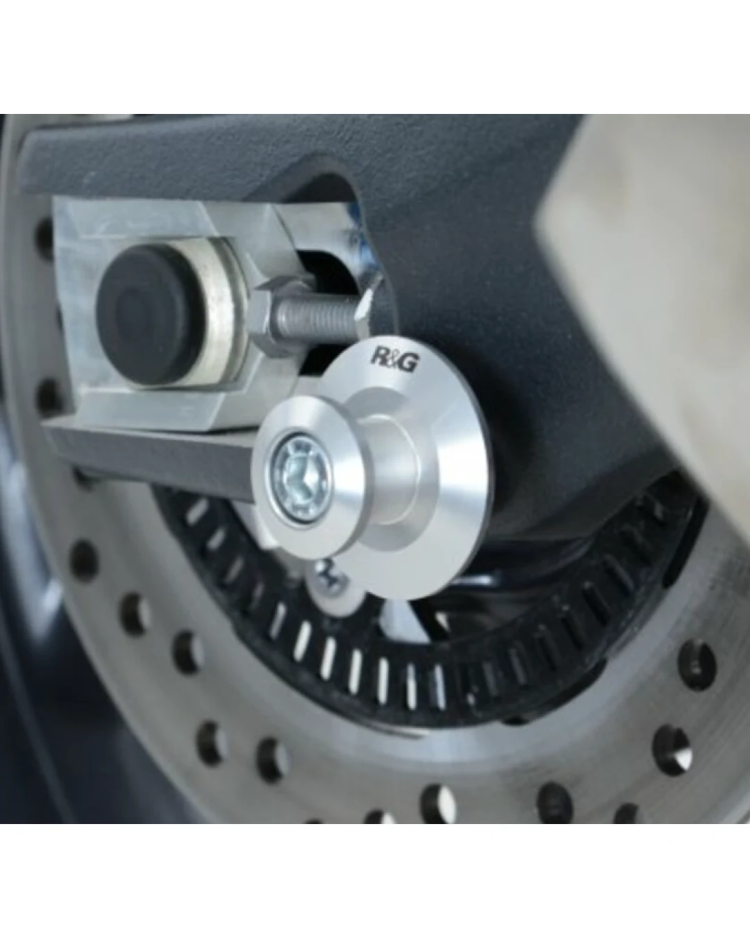 Адаптери за стойка R&G RACING M10 Silver Bobbins Triumph Tiger 800 XRX 15-17