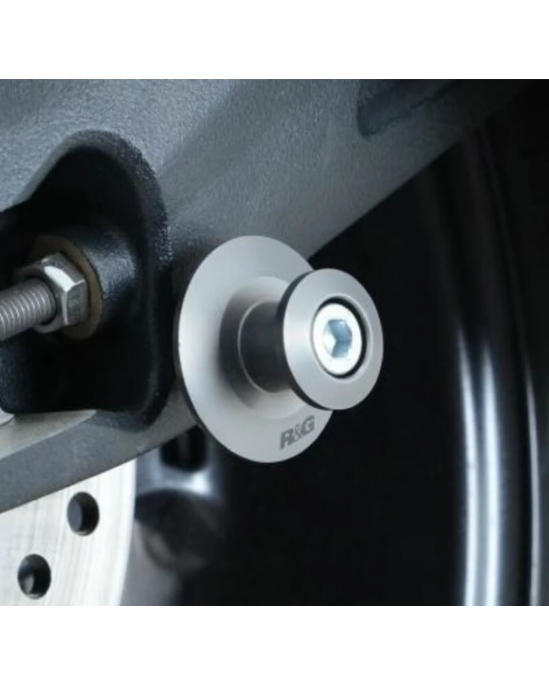 Адаптери за стойка R&G RACING M10 x 1.25 Titanium Bobbins