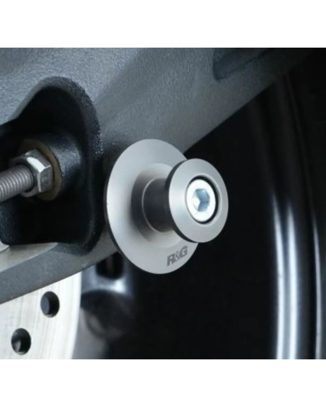 Адаптери за стойка R&G RACING M10 x 1.5 Titanium Bobbins
