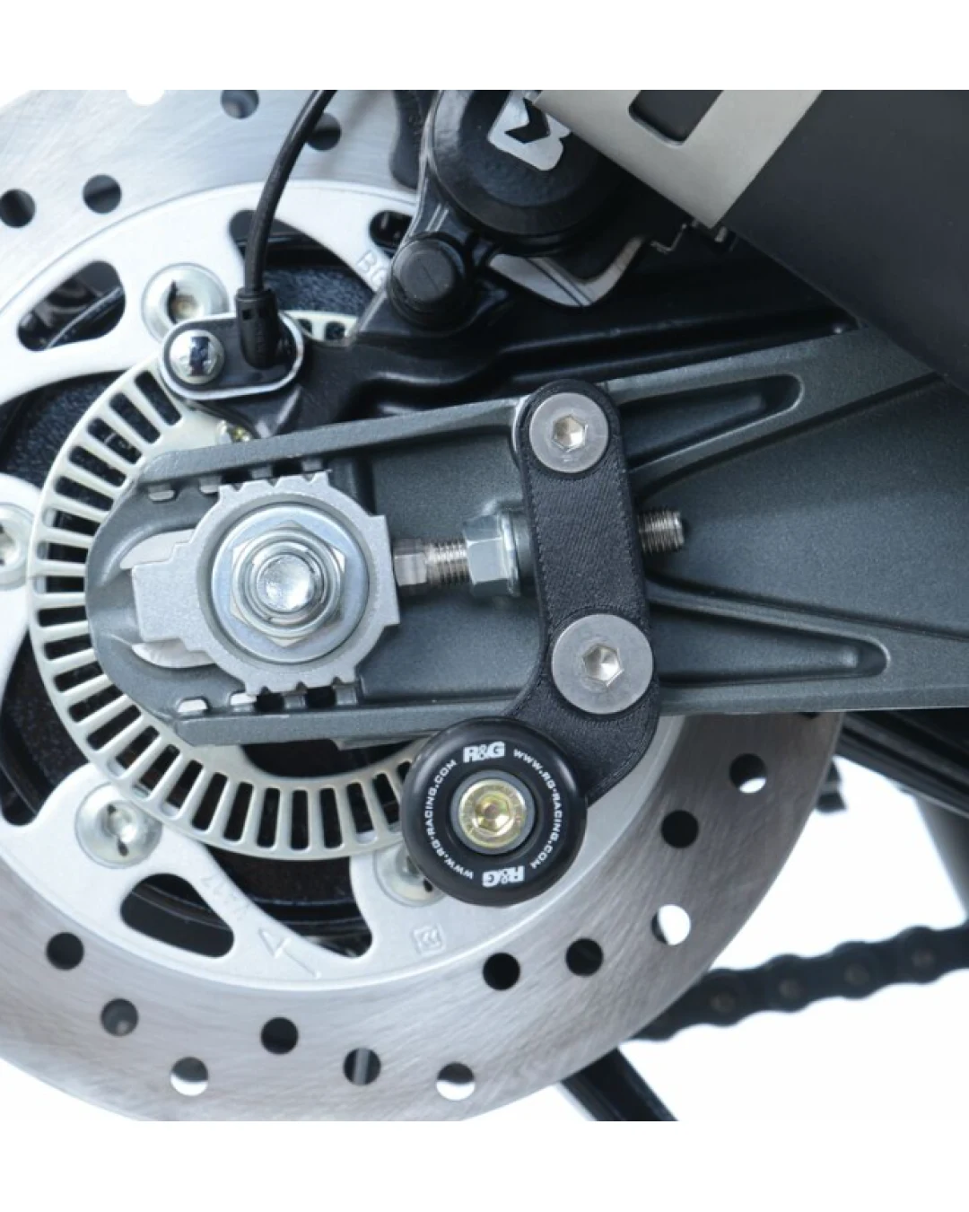 Адаптери за стойка R&G RACING Offset Cotton Reels Black KTM RC 390 17-21 / 125 17-21 / Duke 125 17-23