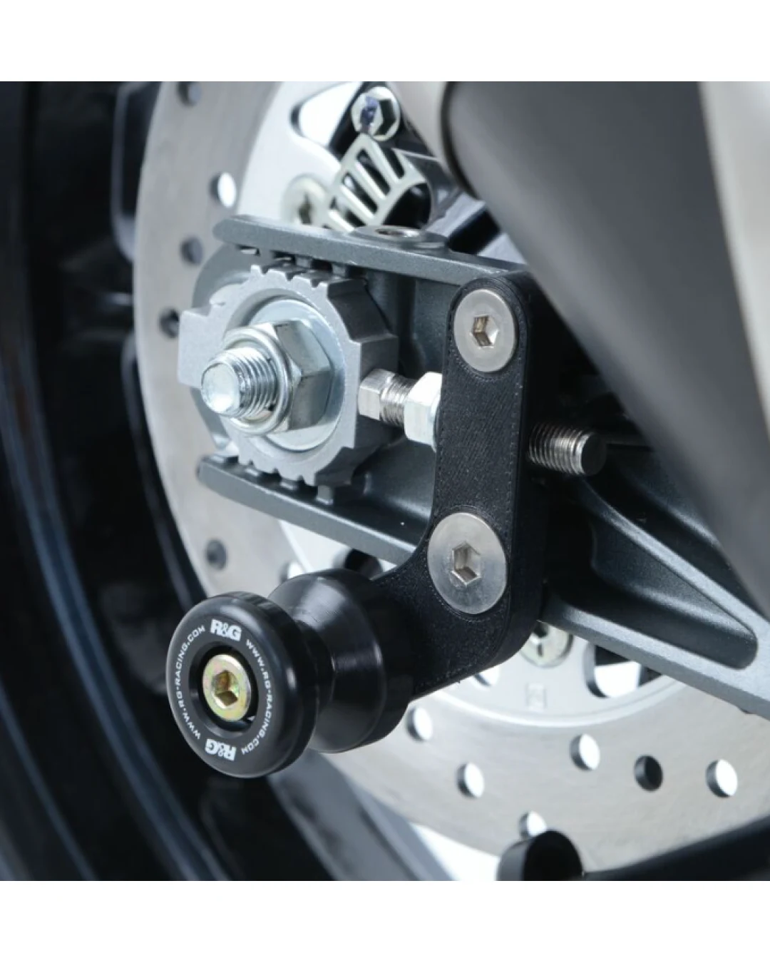 Адаптери за стойка R&G RACING Offset Cotton Reels Black KTM RC 390 17-21 / 125 17-21 / Duke 125 17-23