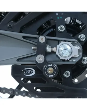 Адаптери за стойка R&G RACING Offset Cotton Reels Black KTM RC 390 17-21 / 125 17-21 / Duke 125 17-23