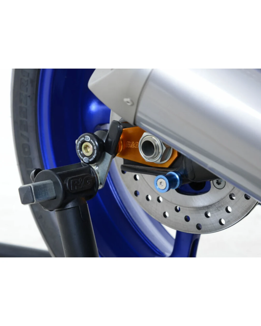 Адаптери за стойка R&G RACING Stand Bobbins M10 Blue KAWASAKI