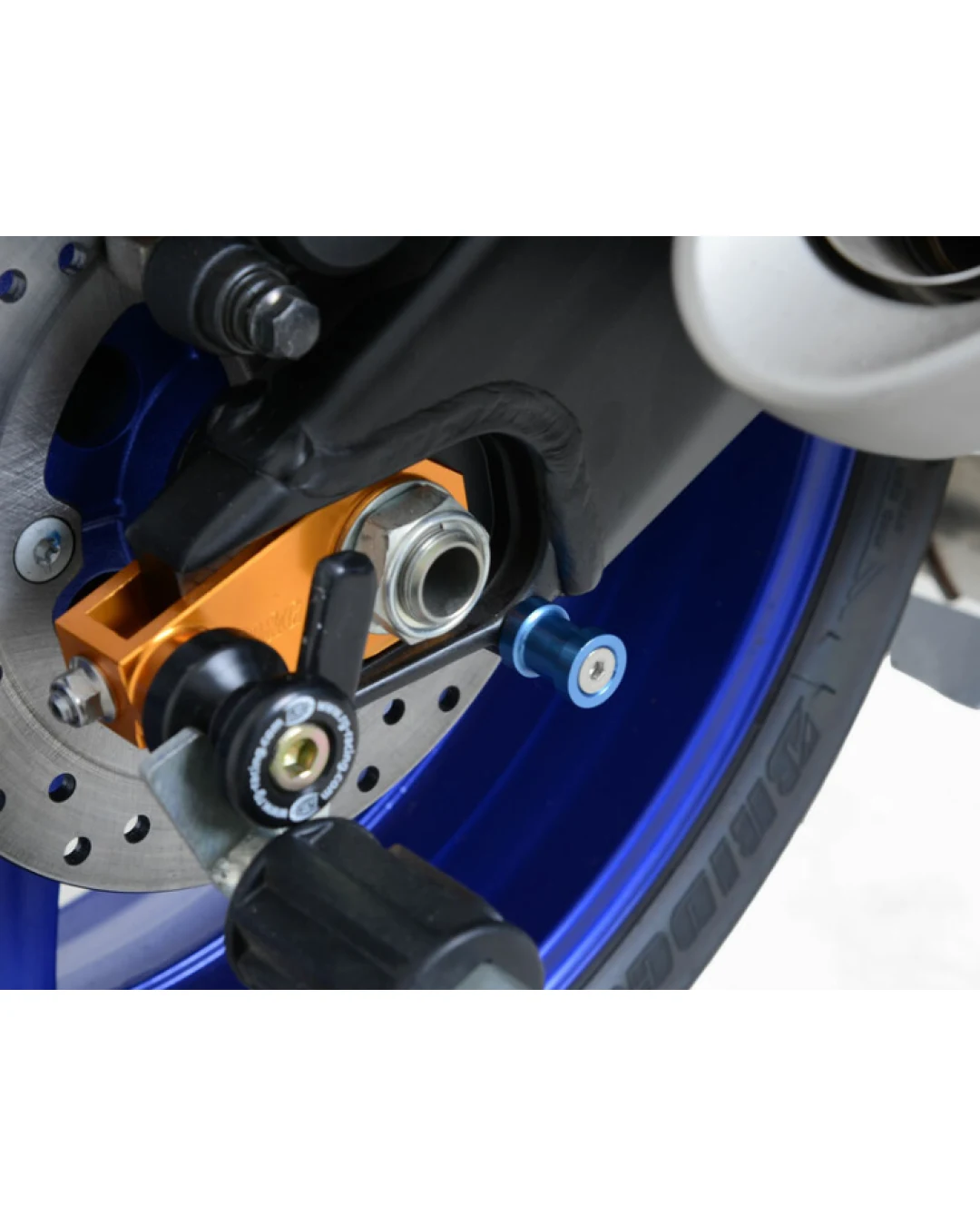 Адаптери за стойка R&G RACING Stand Bobbins M10 Blue KAWASAKI