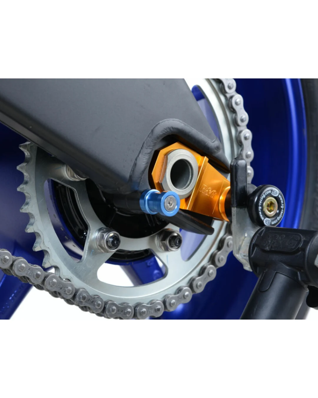 Адаптери за стойка R&G RACING Stand Bobbins M10 Blue KAWASAKI