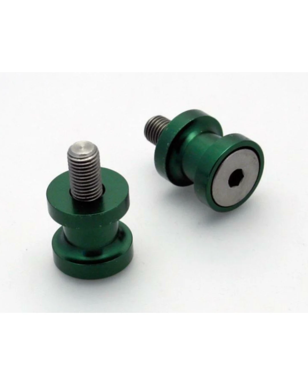 Адаптери за стойка R&G RACING Stand Bobbins M10 GREEN KAWASAKI