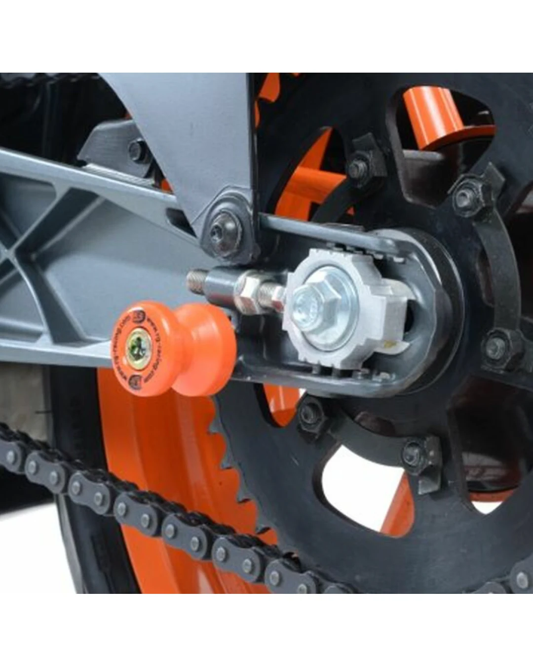 Адаптери за стойка R&G RACING stand bobbins Orange Z750 '03-06, ZX10R '04-07, ZX12R