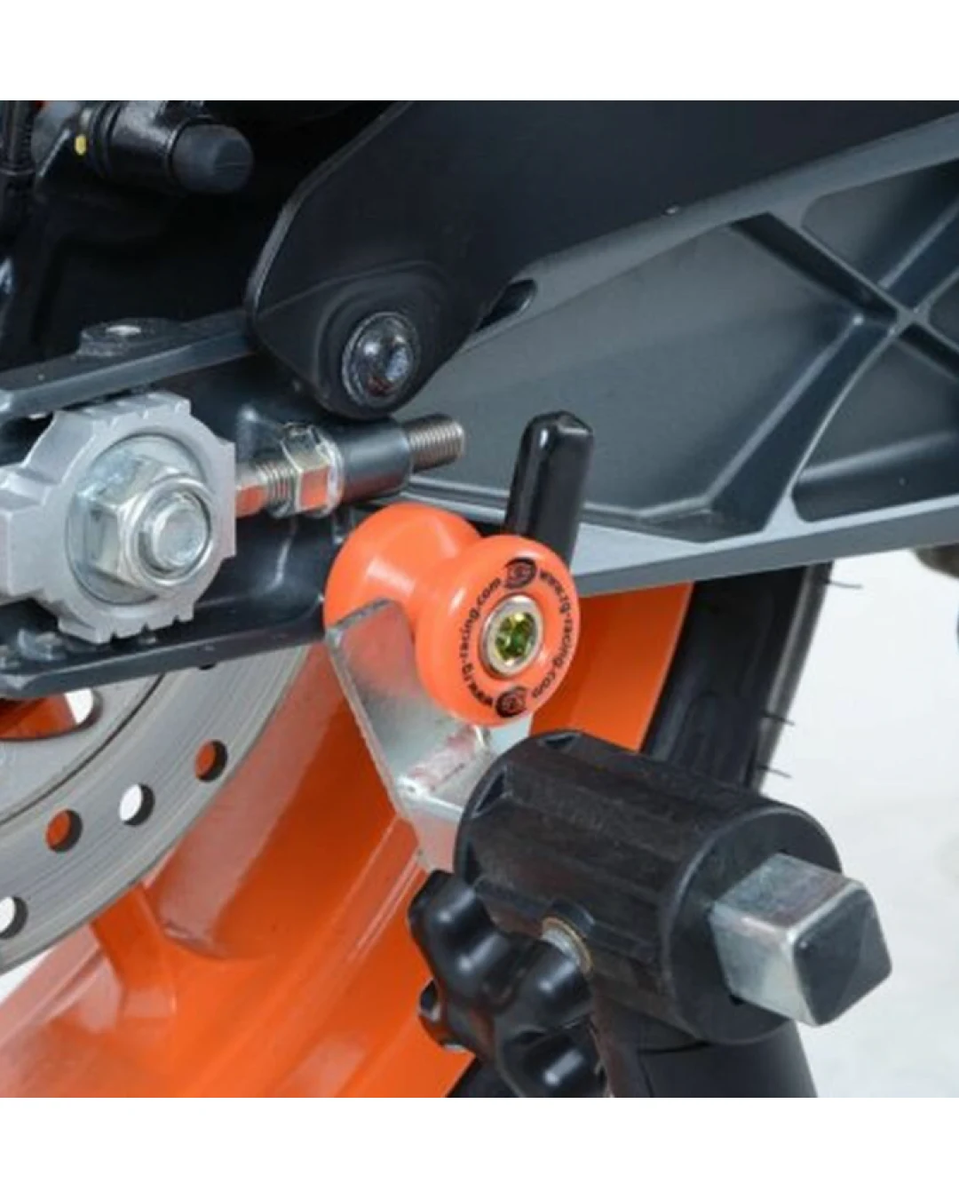 Адаптери за стойка R&G RACING stand bobbins Orange Z750 '03-06, ZX10R '04-07, ZX12R