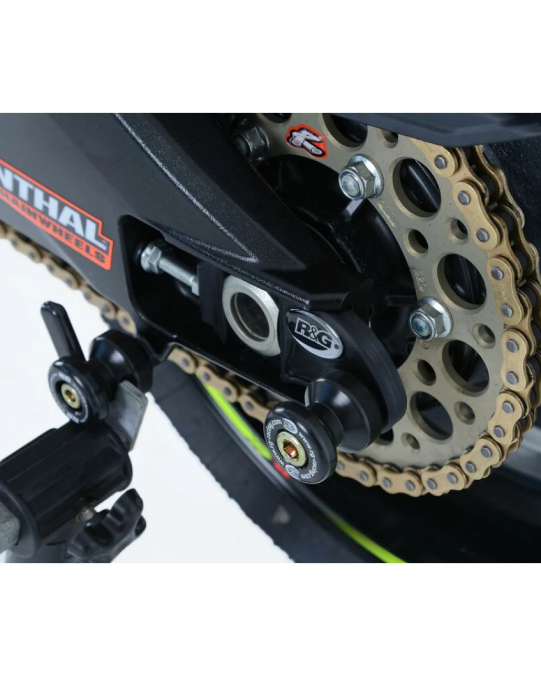 Адаптери за стойка R&G RACING Stand Bobbins with Mounting Plate Black Suzuki GSX-R1000 17-21