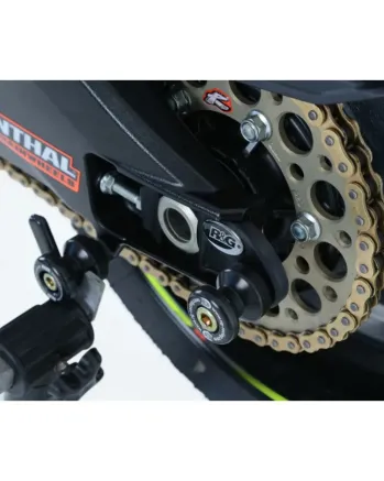 Адаптери за стойка R&G RACING Stand Bobbins with Mounting Plate Black Suzuki GSX-R1000 17-21