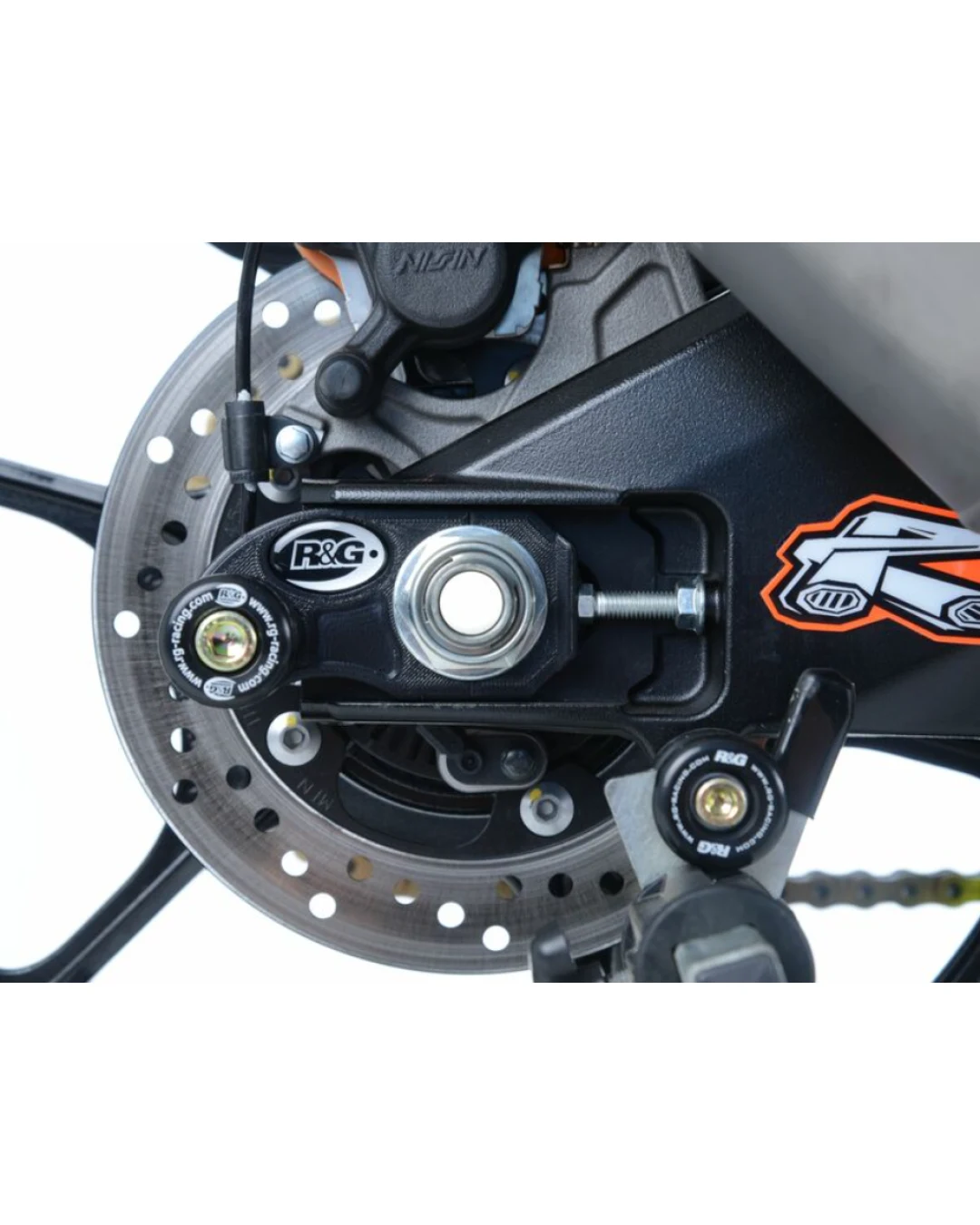 Адаптери за стойка R&G RACING Stand Bobbins with Mounting Plate Black Suzuki GSX-R1000 17-21