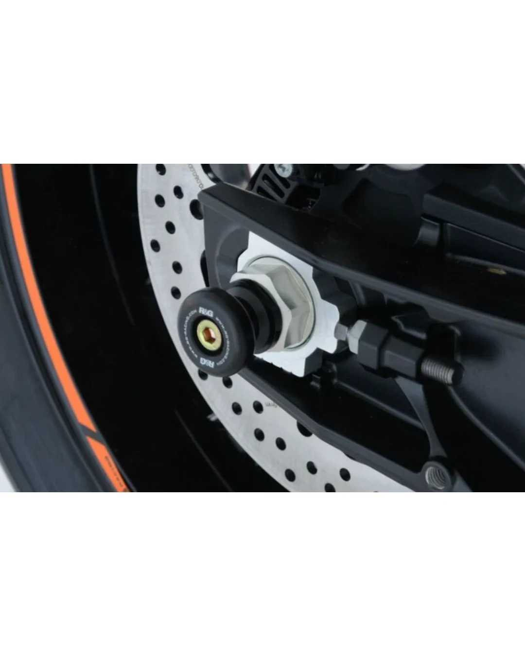 Адаптери за стойка R&G RACING Swingarm Protections Black KTM 790 Duke 19-20