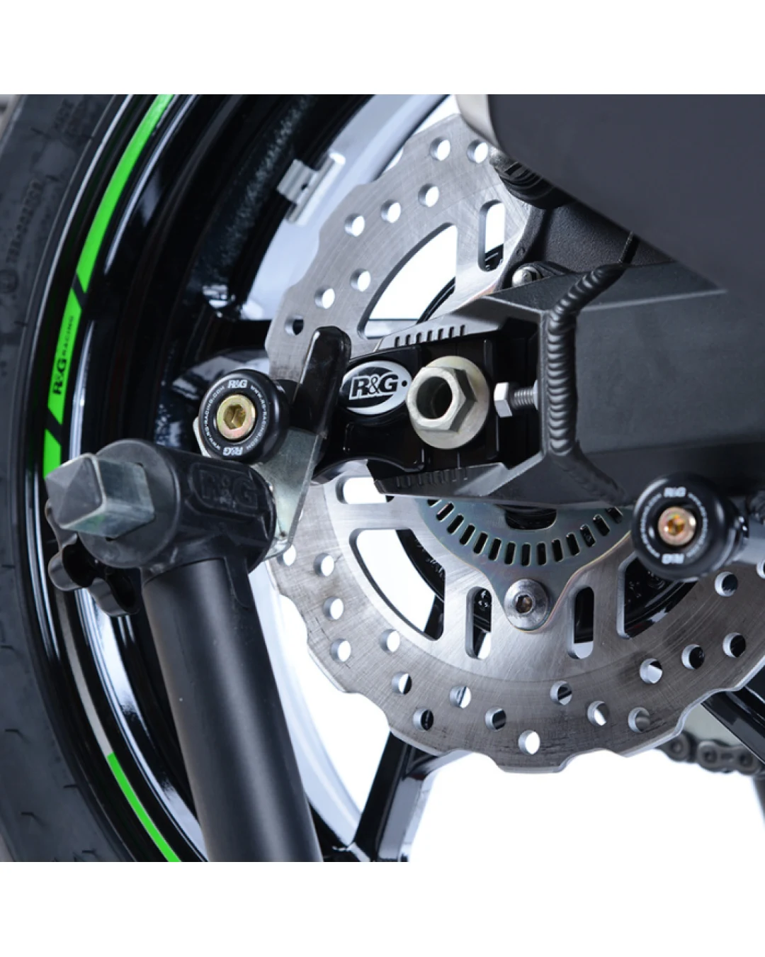 Адаптери за стойка R&G RACING Swingarm Protectors with Mounting Plate Kawasaki Z900 17-26