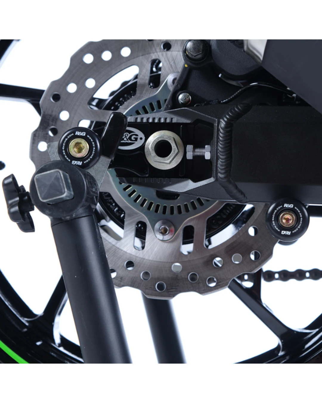 Адаптери за стойка R&G RACING Swingarm Protectors with Mounting Plate Kawasaki Z900 17-26