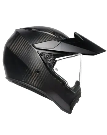 Адвенчър каска AGV AX9 DOT(E2206) MPLK - MONO МАТТ CARBON