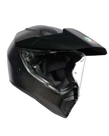 Адвенчър каска AGV AX9 DOT(E2206) MPLK - MONO МАТТ CARBON