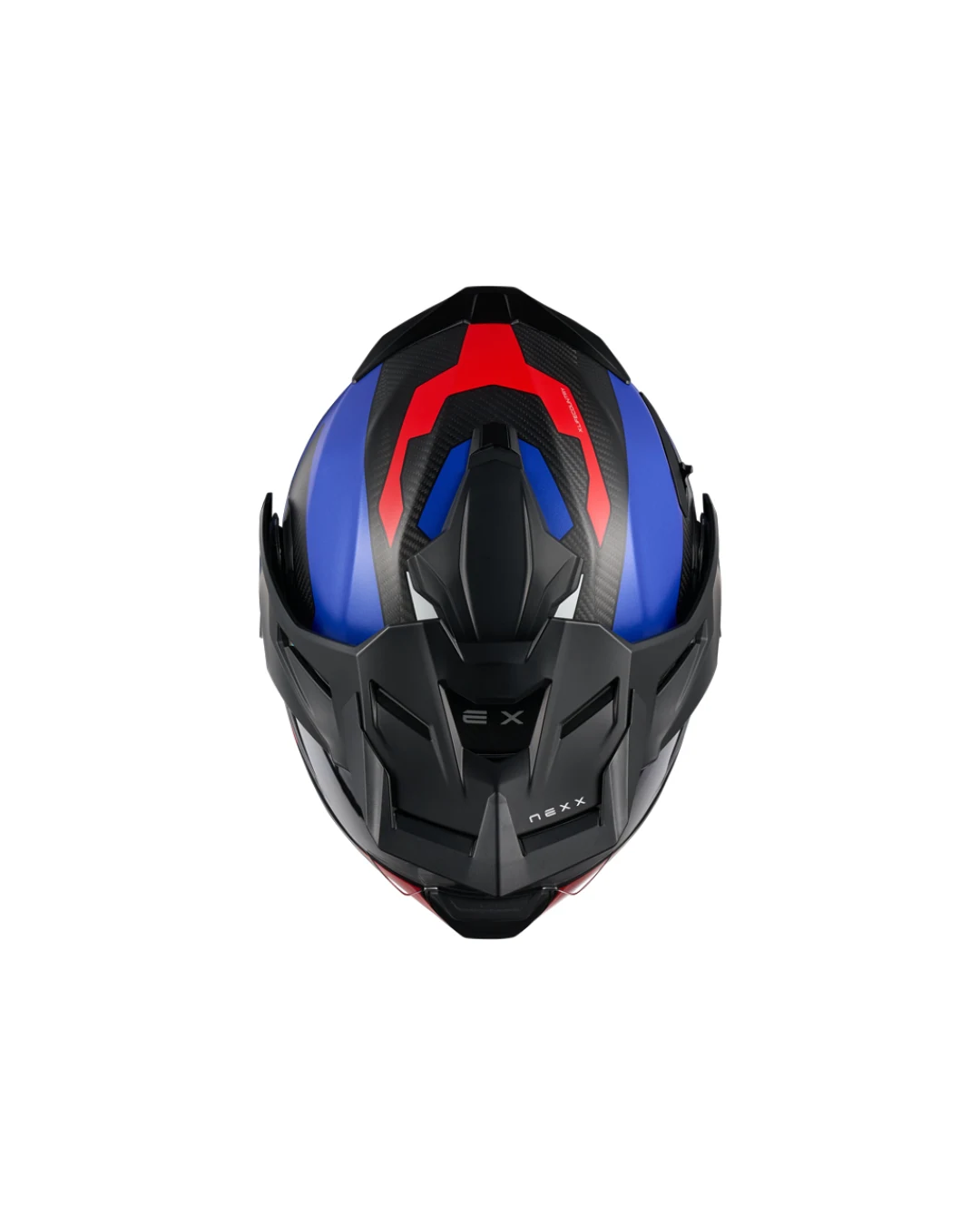 Адвенчър каска NEXX X.LIFECOUNTRY TERRA BLUE/RED MT