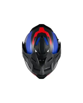 Адвенчър каска NEXX X.LIFECOUNTRY TERRA BLUE/RED MT