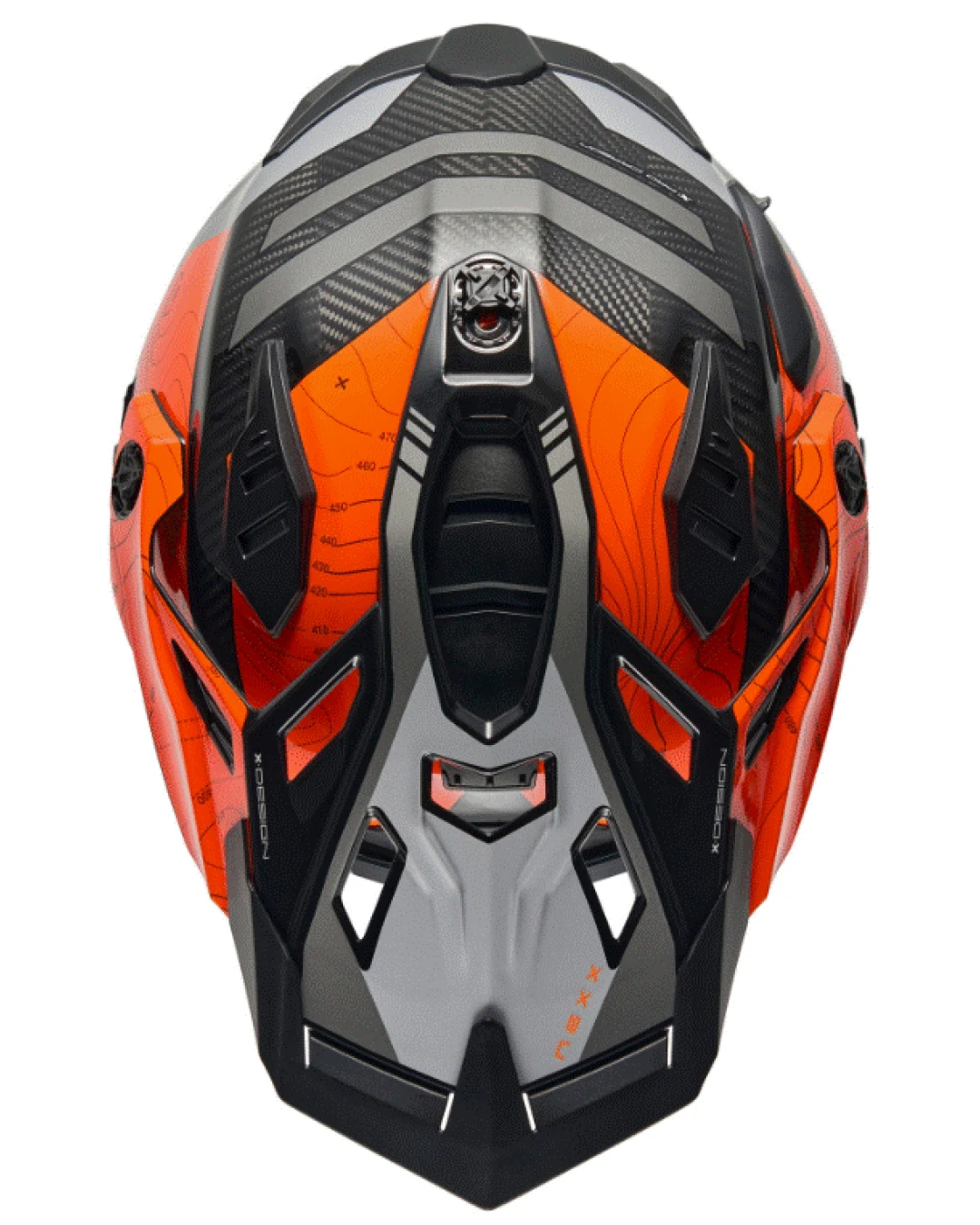 Адвенчър каска NEXX X.WED3 FURKA ORANGE/GREY