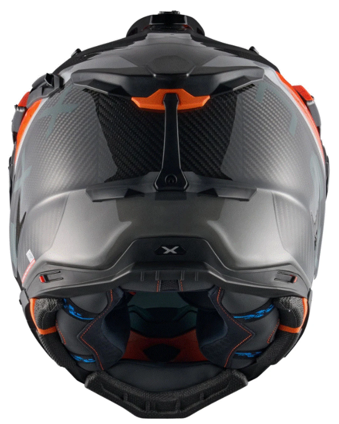Адвенчър каска NEXX X.WED3 FURKA ORANGE/GREY