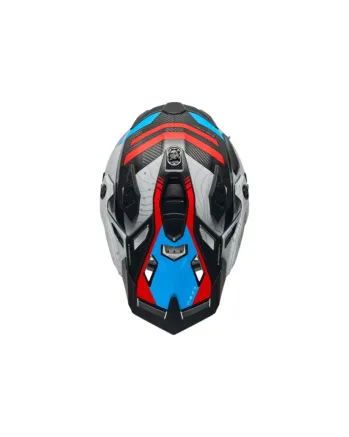 Адвенчър каска NEXX X.WED3 FURKA RED/BLUE
