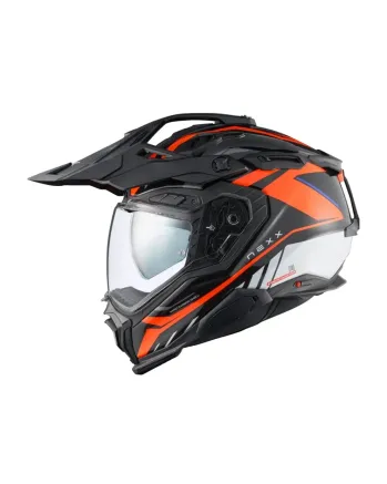 Адвенчър каска NEXX X.WED3 GOBI ORANGE/WHITE