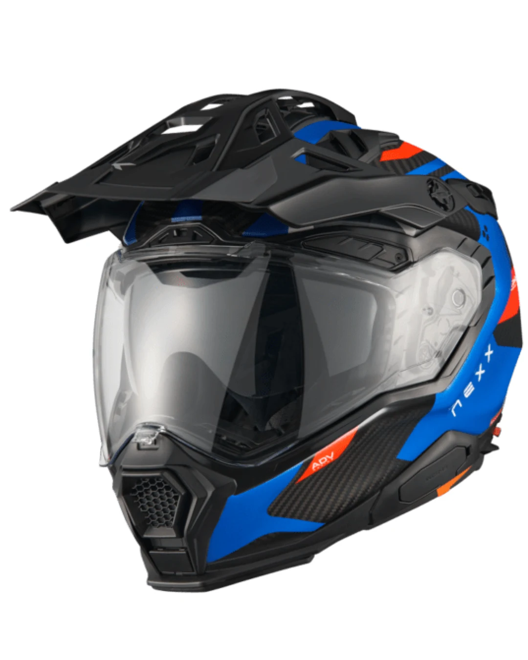 Адвенчър каска NEXX X.WED3 KEYO GRAY RED MATT